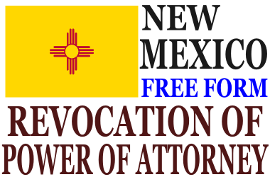 Revoke Power of Attorney New Mexico