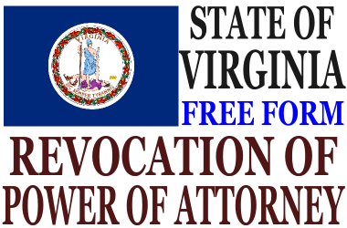 Revoke Power of Attorney Virginia